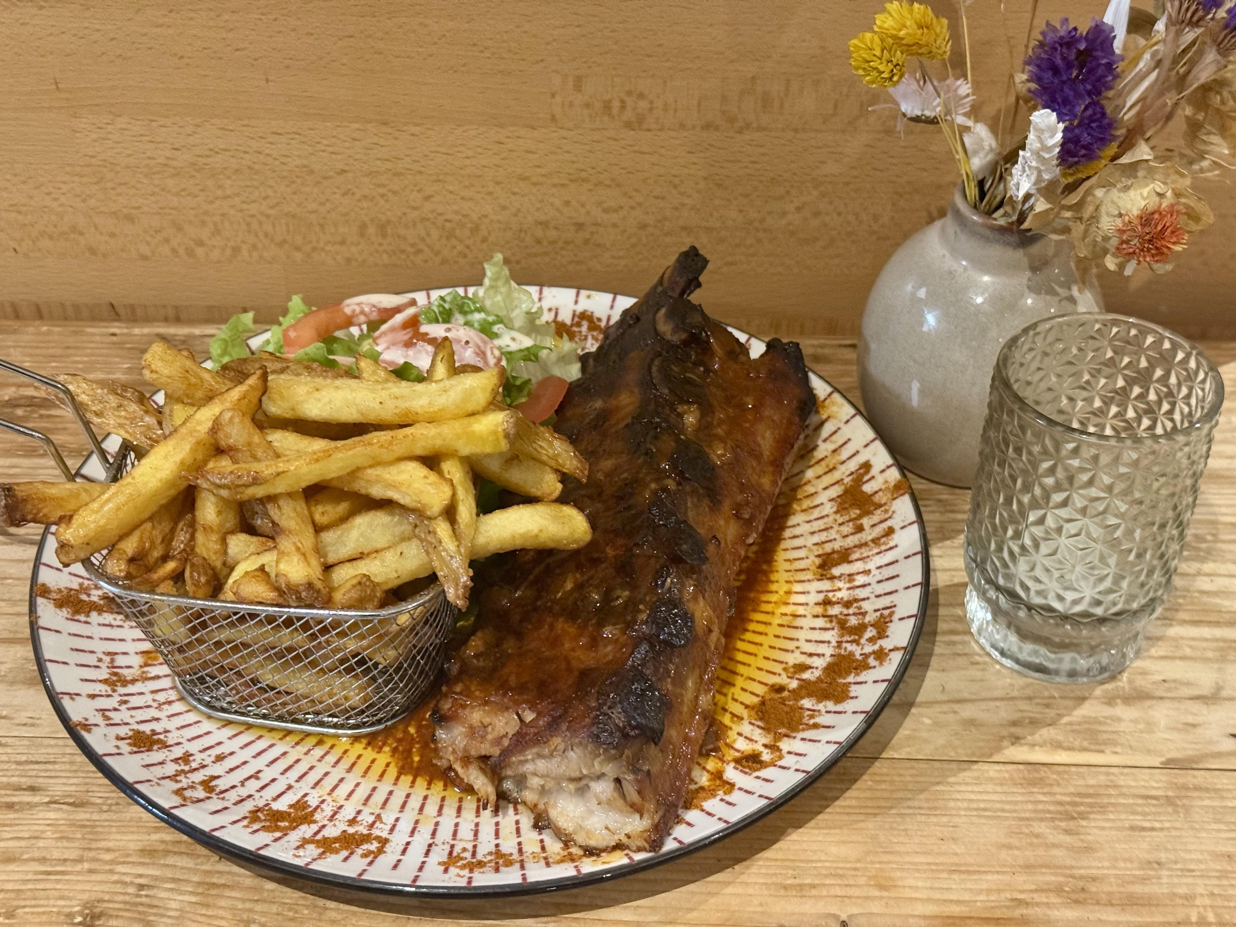 Cuisine du terroir - ribs - Restaurant Auberge La Fruitière Péron